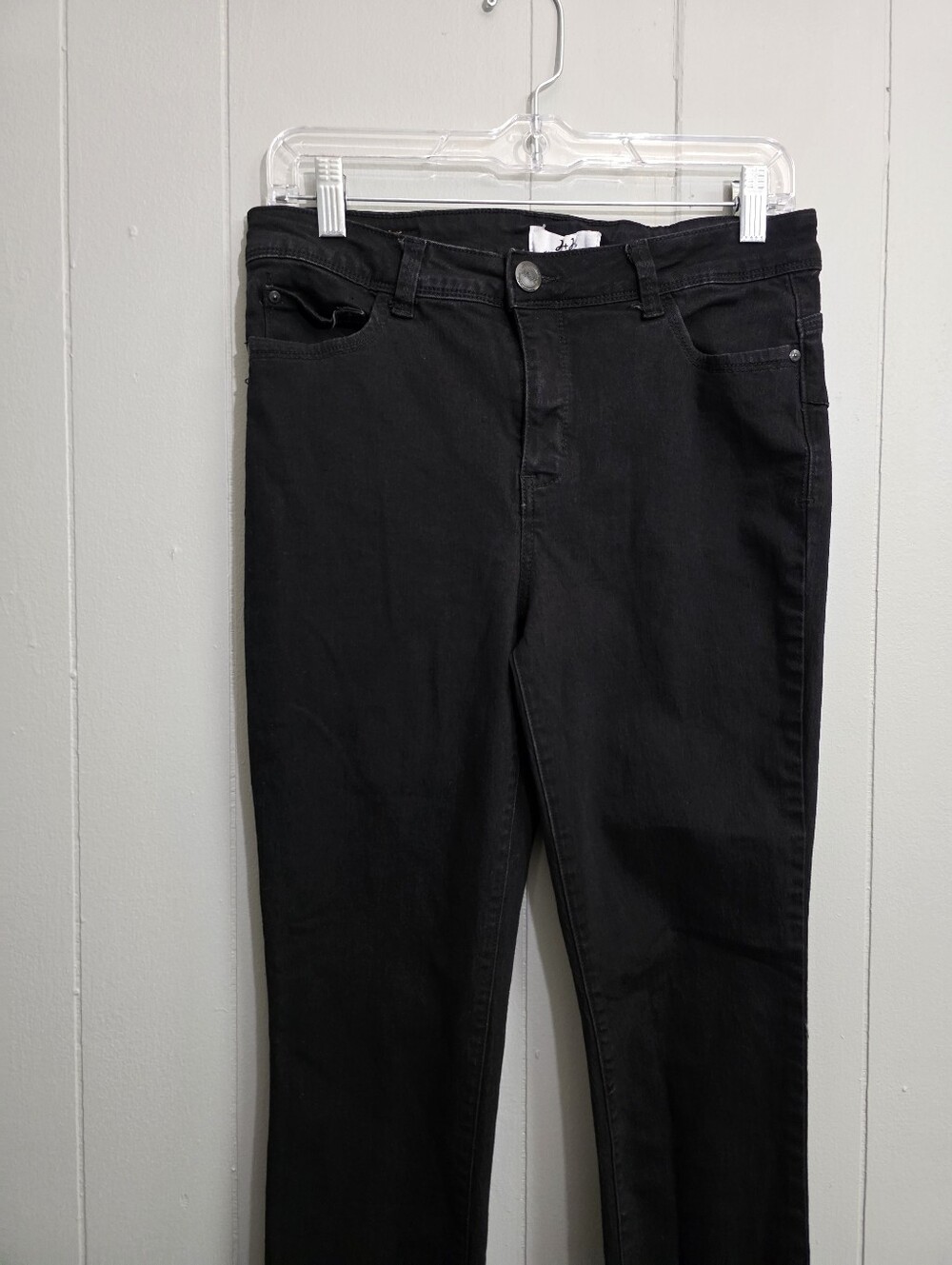 H&H By Harmony & Havoc Black Strechy Pant Leggings Size 10 - Picture 2 of 13